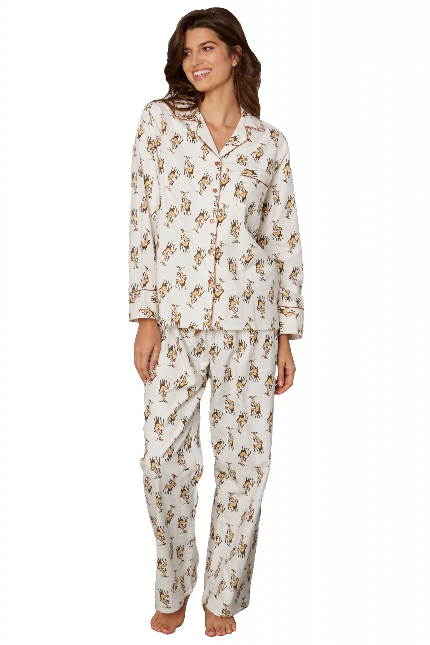 Kayanna flannel pajama set